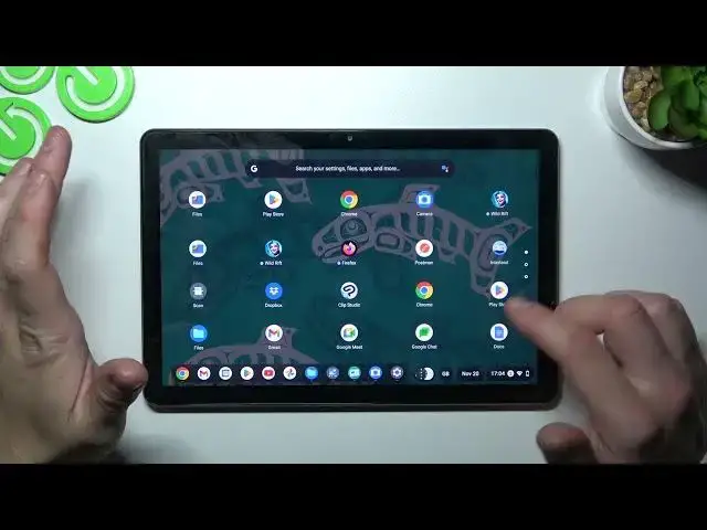Video thumbnail for Lenovo IdeaPad Duet Chromebook - How To Access File Manager