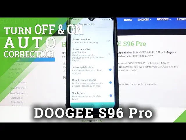 Video thumbnail for How to Turn On Auto Correction in DOOGEE S96 Pro – Disable Auto Correction