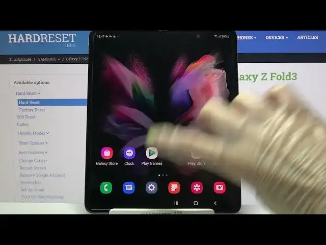 'Video thumbnail for How to Change Font Size on SAMSUNG Galaxy Z Fold 3 – Text Size'