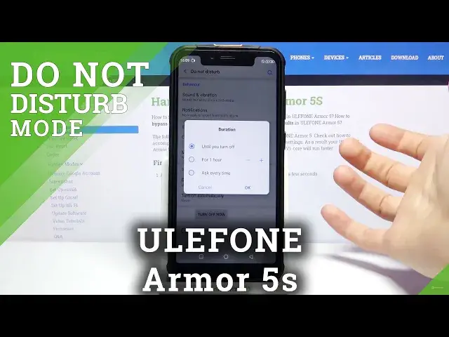 Video thumbnail for How to Turn On DND in ULEFONE Armor 5s – Find Do Not Disturb Mode
