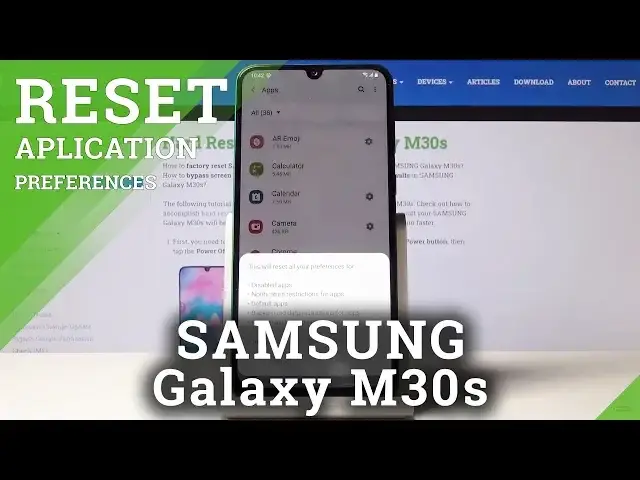 'Video thumbnail for How to Reset App Settings in Samsung Galaxy M30s – Restore App Defaults'