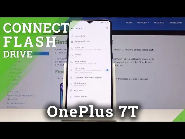 Video thumbnail for How to Activate On The Go USB  Connection in OnePlus 7T - OTG Connection