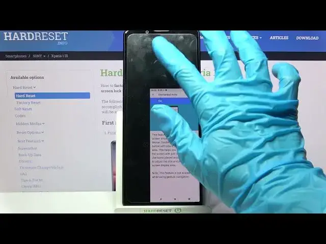 Video thumbnail for How to Use One Handed Mode in Sony Xperia 1 III - Switch On/Off One-Handed Mode