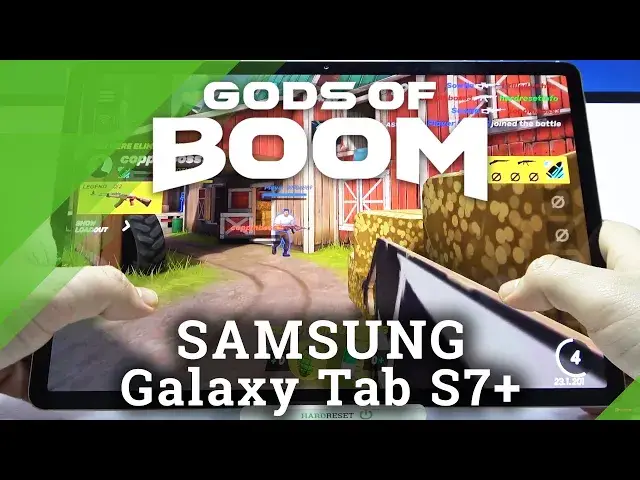 Video thumbnail for Gods of Boom Gameplay on SAMSUNG Galaxy Tab S7+ - Gaming Test