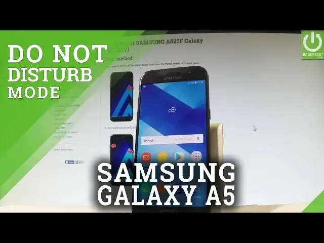 'Video thumbnail for SAMSUNG Galaxy A5 (2017) Do Not Disturb Mode / DND Settings'