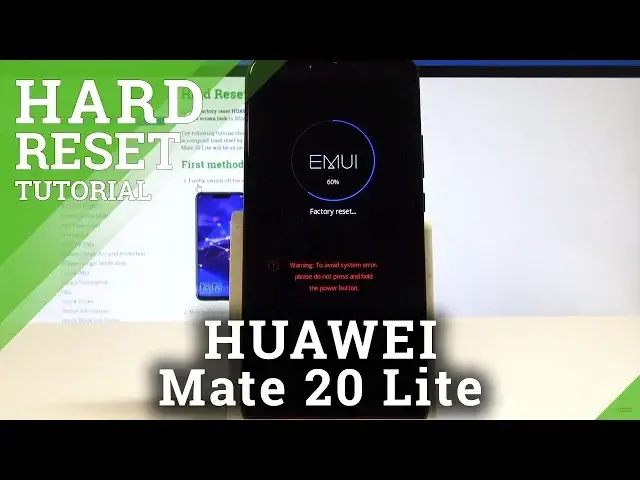 'Video thumbnail for HUAWEI Mate 20 Lite Hard Reset / Bypass Screen Lock / Wipe Data'