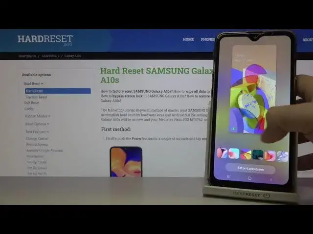 Video thumbnail for Default Wallpapers in SAMSUNG Galaxy A10s – Verify Wallpapers Look