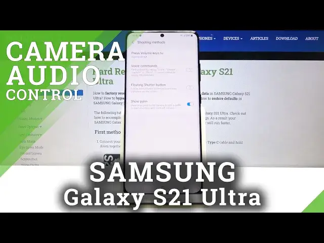 'Video thumbnail for How to Activate Camera Audio Control on SAMSUNG Galaxy S21 Ultra – Voice Command'
