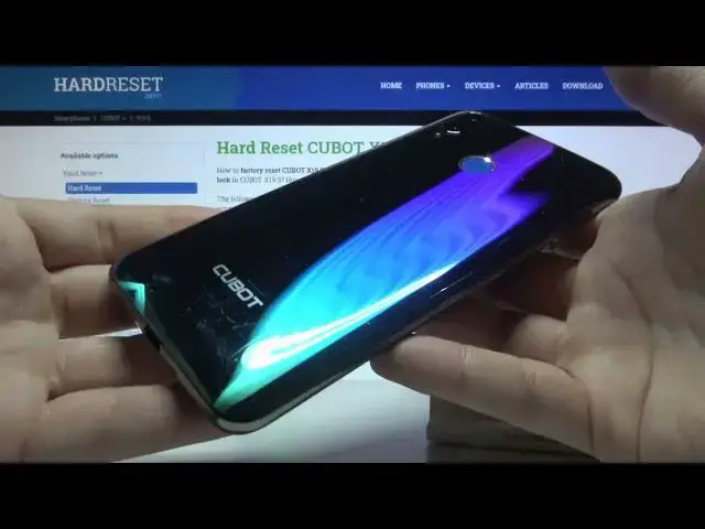 Video thumbnail for Colour Presentation of Violet Cyan Cubot X19 S– How Back Cover Looks Like