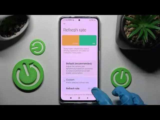 'Video thumbnail for How to Change the Display Refresh Rate on the POCO F4'