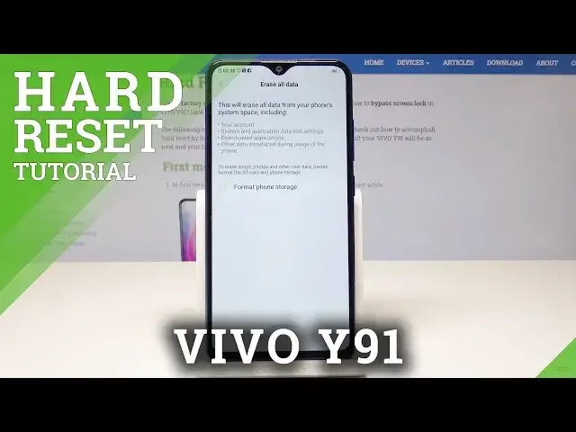 Video thumbnail for How to Perform Hard Reset on VIVO Y91 - Factory Reset via Settings