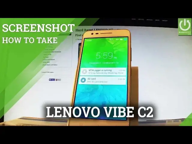 'Video thumbnail for Screenshot in LENOVO Vibe C2 - Capture Screen / Take Screenshot'