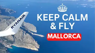 'Video thumbnail for 10 Tips: Staying Calm on a Rowdy Flight to Mallorca'