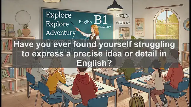 Video thumbnail for 2500 Must Know CEFR B1 Vocabulary - Master the Word 'Specifically' for Precise English Communication