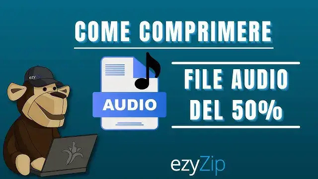 'Video thumbnail for Comprimi file audio del 50% online (guida facile)'