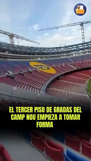 Video thumbnail for YA SE ESTÁN CONSTRUYENDO LAS GRADAS DEL TERCER PISO, QUE EMPIEZAN A TOMAR FORMA