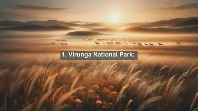 Video thumbnail for Exploring the Natural Wonders of the Democratic Republic of the Congo: Top 10 Must-Visit Landscapes