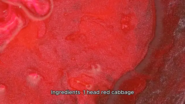 Video thumbnail for red cabbage recipe