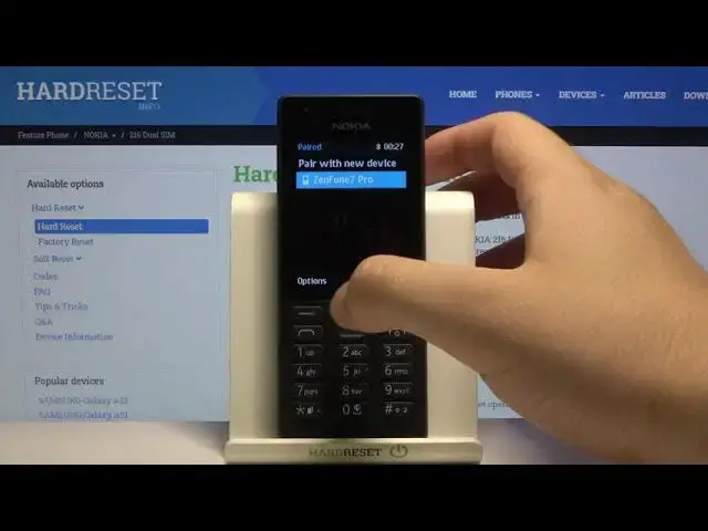 Video thumbnail for How to Connect NOKIA 216 with Another Phone – Get Bluetooth Connected