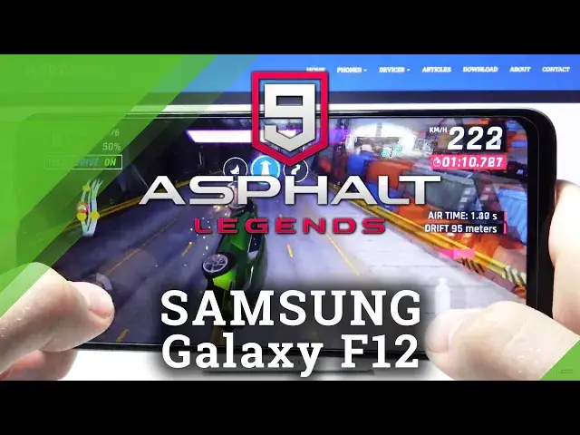 'Video thumbnail for Asphalt 9 on SAMSUNG Galaxy F12 – Check Gaming Performance'