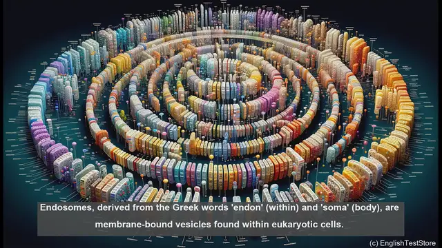 Video thumbnail for Endosome in biology - meaning, definition and examples