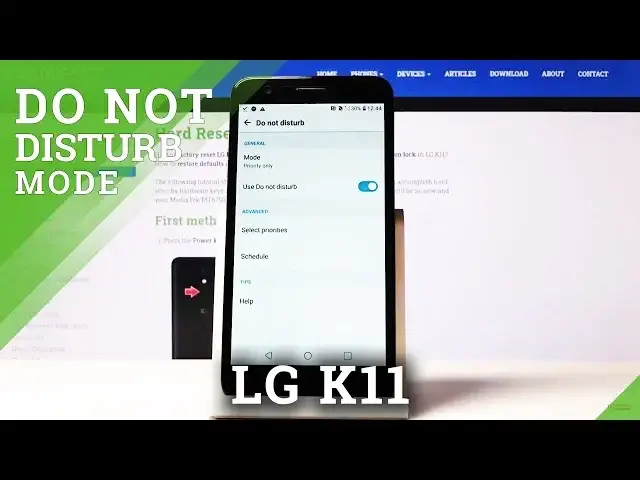 Video thumbnail for How to Open Do Not Disturb in LG K11 – Enter Silent Mode