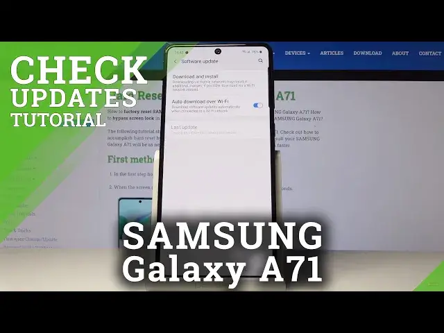 Video thumbnail for How to Enable Software Auto Update in Samsung Galaxy A71 – Automatic Updates