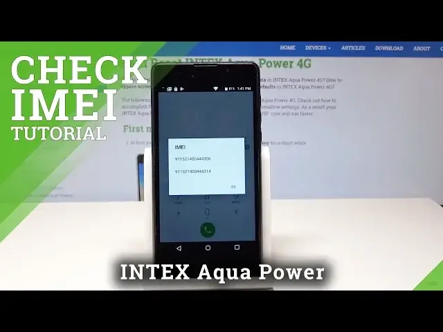 'Video thumbnail for How to Find IMEI Number in INTEX Aqua Power 4G - Locate Serial Number'
