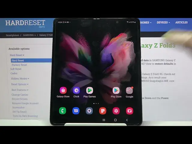 'Video thumbnail for How to Change Font Style on SAMSUNG Galaxy Z Fold 3 – Adjust Text Style'