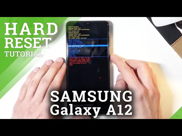 'Video thumbnail for Hard Reset SAMSUNG Galaxy A12 – Bypass Screen Lock / Factory Reset by Recovery Mode'