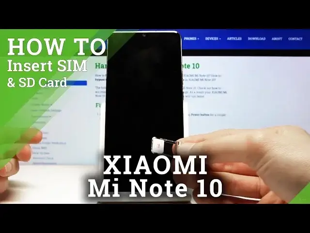 Video thumbnail for How to Insert SIM & SD Cards into Xiaomi Mi Note 10 –  Cards Input