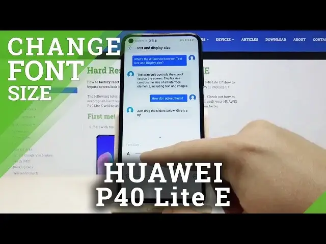 'Video thumbnail for How to Change Font Size in Huawei P40 Lite E'