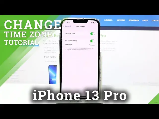 'Video thumbnail for How to Change Date and Time on iPhone 13 Pro - Mange iOS Time Settings'