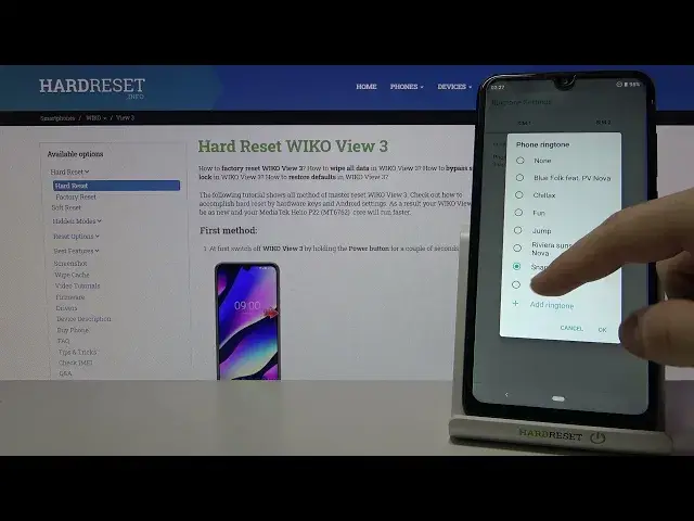 Video thumbnail for Wiko View 3 - List of Ringtones
