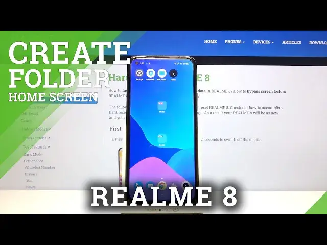 Video thumbnail for How to Create Folder on Home Screen in REALME 8?