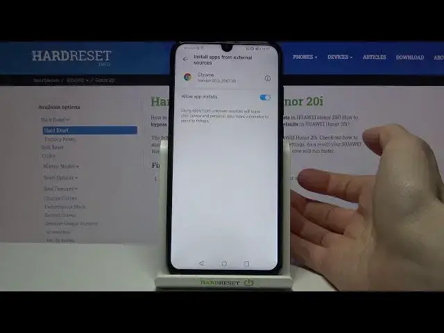 'Video thumbnail for How to Enable Unknown Sources in HONOR 20i – Allow App Installation'