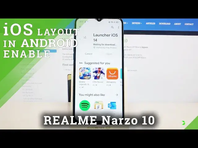 'Video thumbnail for How to Download iOS Launcher on REALME Narzo 10 – iOS Interface'