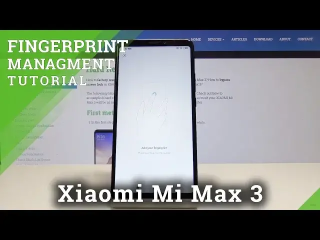 Video thumbnail for How to Add Fingerprint to Xiaomi Mi Max 3 – Screen Protection / Add Screen Lock