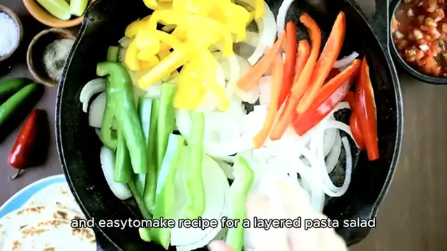 Video thumbnail for Layered Pasta Salad recipe