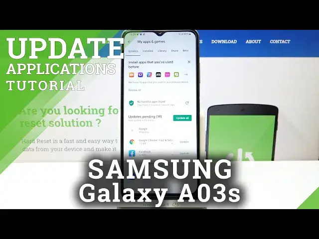 Video thumbnail for How to Update Apps in SAMSUNG Galaxy A03s – Download Latest App Version