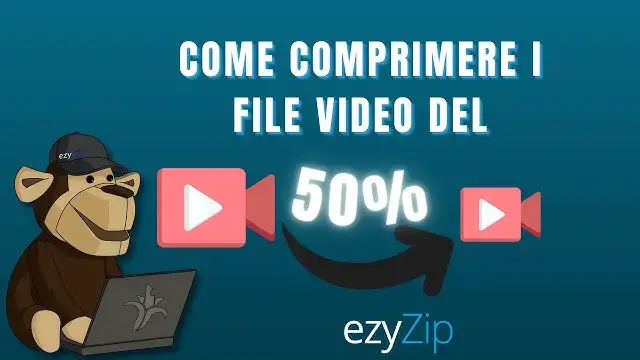 'Video thumbnail for Riduci i file video del 50% online (guida facile)'