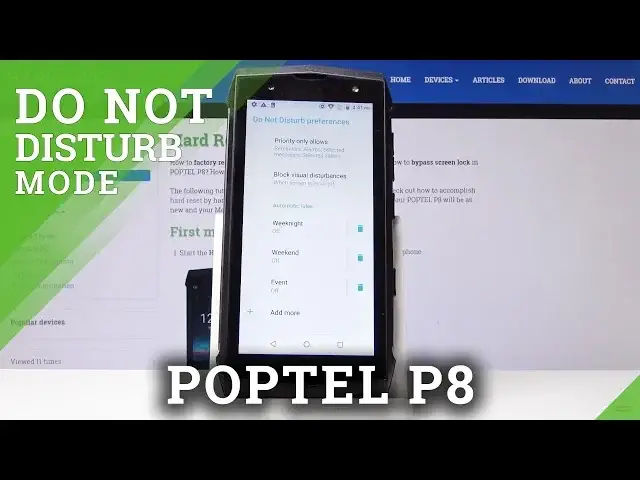 Video thumbnail for How to Enable Silent Mode in POPTEL P8 – Do Not Disturb Mode