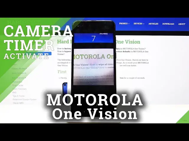 'Video thumbnail for How to Set Camera Timer in MOTOROLA One Vision – Activate Countdown'