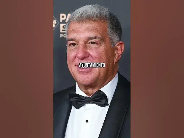 Video thumbnail for LAPORTA DICE QUE EL CAMP NOU ESTÁ LISTO Y TODO DEPENDE DEL AYUNTAMIENTO