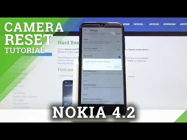 'Video thumbnail for How to Reset Camera in Nokia 4.2 – Wipe All Camera Settings'
