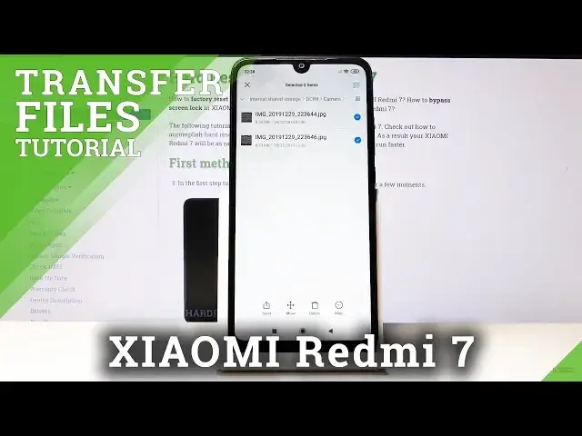 'Video thumbnail for How to Transfer Files in XIAOMI Redmi 7 – Export / Import Files'