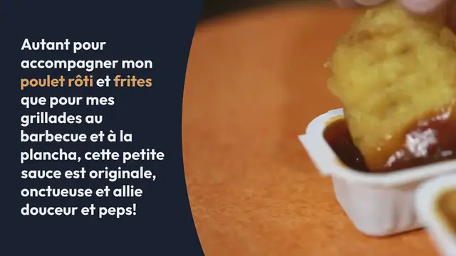 Video thumbnail for Sauce pour grillades et poulet rôti