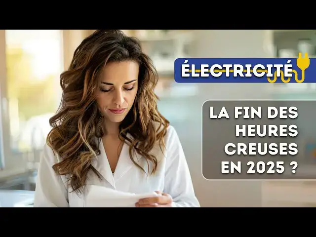 Video thumbnail for Électricité : La Fin des Heures Creuses en 2025 ?
