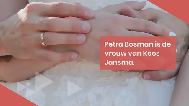 Video thumbnail for Petra Bosman, de 25 jaar jongere vriendin van Kees Jansma: