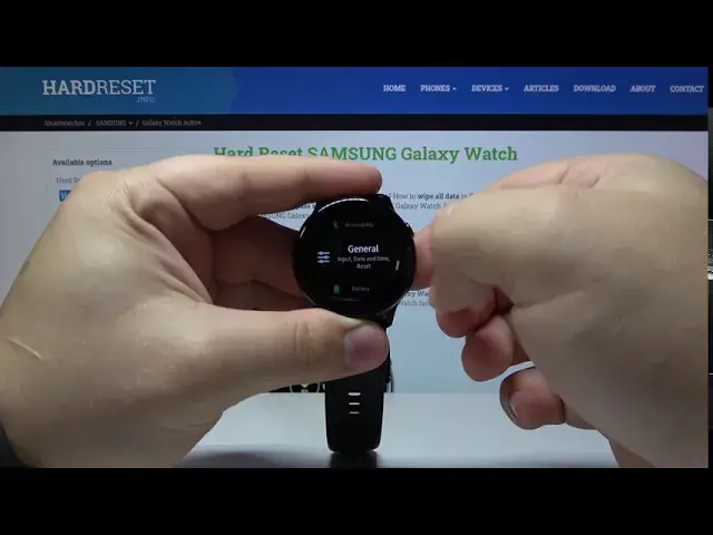 'Video thumbnail for How to Hard Reset SAMSUNG Galaxy Watch Active via Settings'